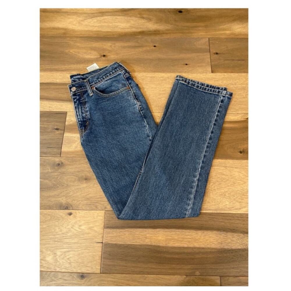 Levi’s 514 Straight Leg Jeans W30 L32 Mid Rise Classic Fit Blue Denim